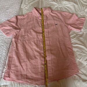 Vineyard Vines Men's Light Pink cotton/linen Button Down Shirt. Men’s XS